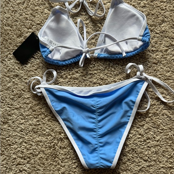 Suvimuga blue and White Bikini Set - Picture 5 of 7